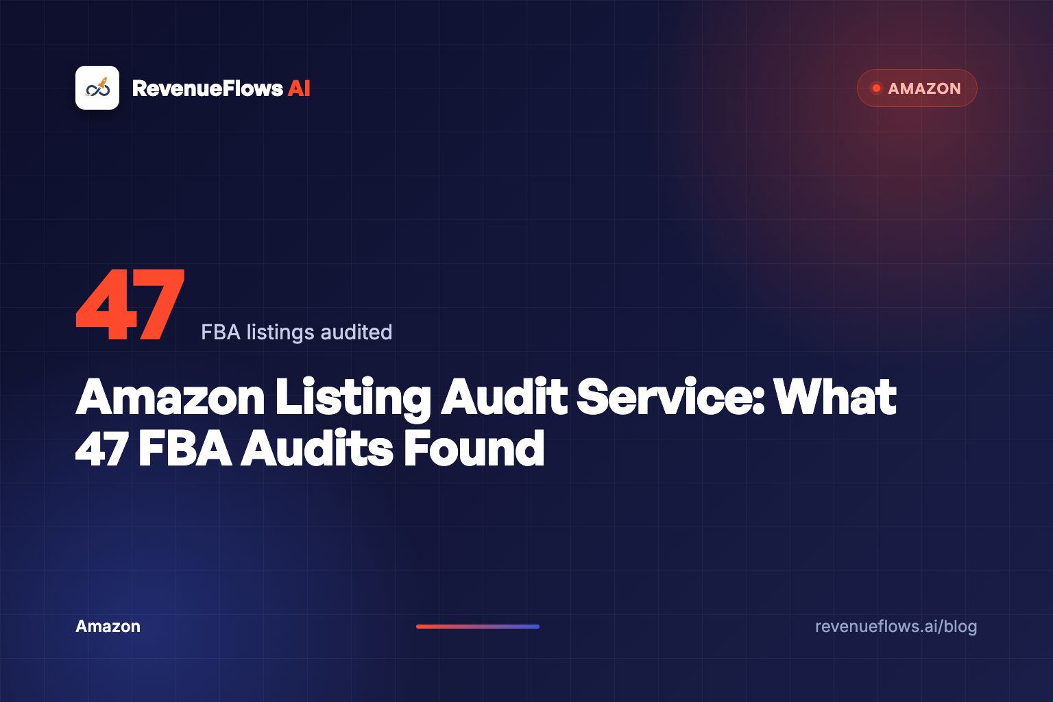 Amazon Listing Audit Service: What 47 FBA Audits Found