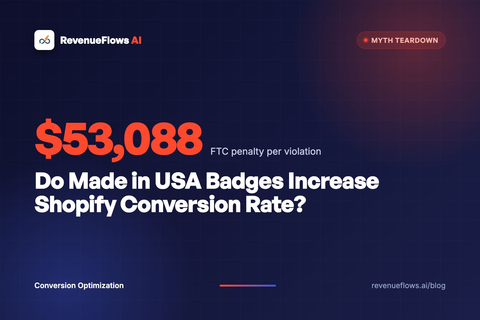 Do Made in USA Badges Increase Shopify Conversion Rate?