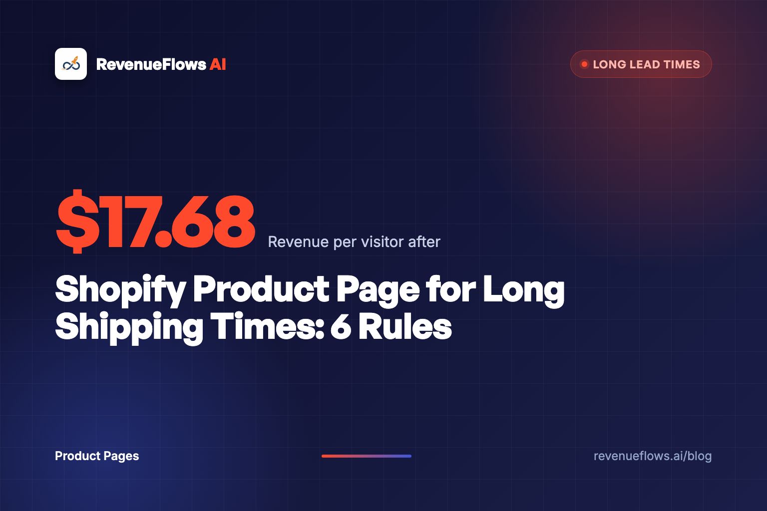 Shopify Product Page for Long Shipping Times: 6 Rules