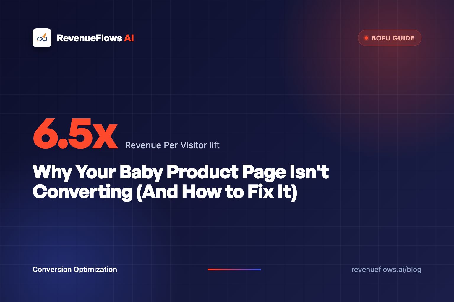 Why Your Baby Product Page Isn't Converting (And How to Fix It)
