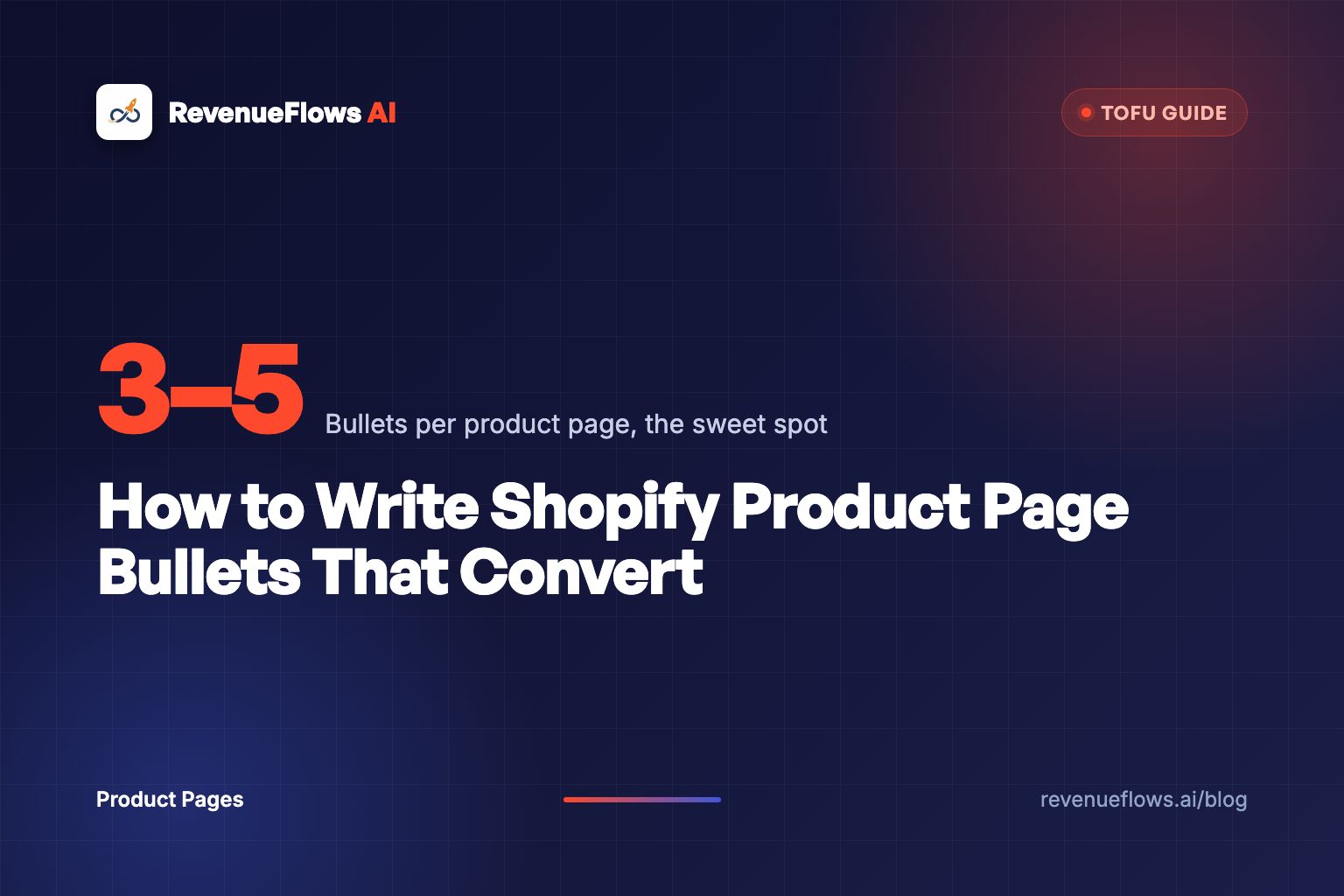 How to Write Shopify Product Page Bullets That Convert