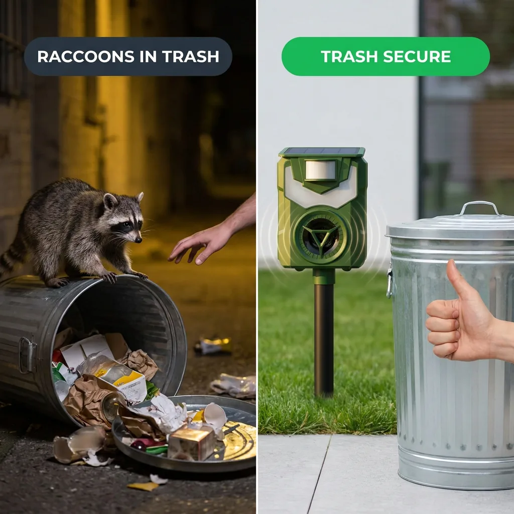Get Raccoons Out of Your Trash Without Using Dangerous Poisons